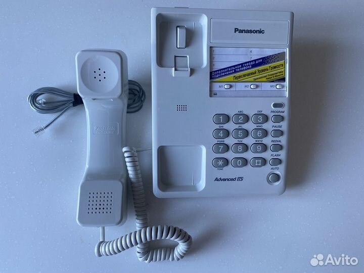 Телефон Panasonic проводной новый