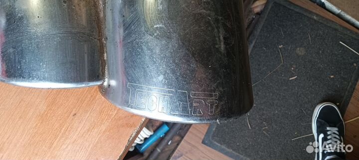 Насадка на глушитель techart