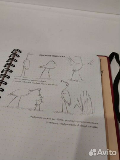 Скетч бук Книга-Курс по рисованию