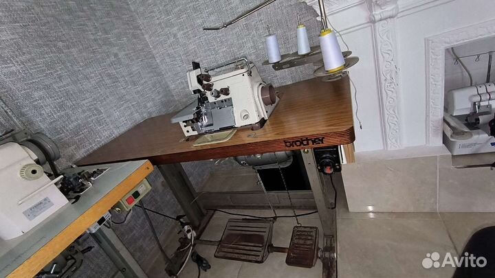 Оверлок промышленный бу brother
