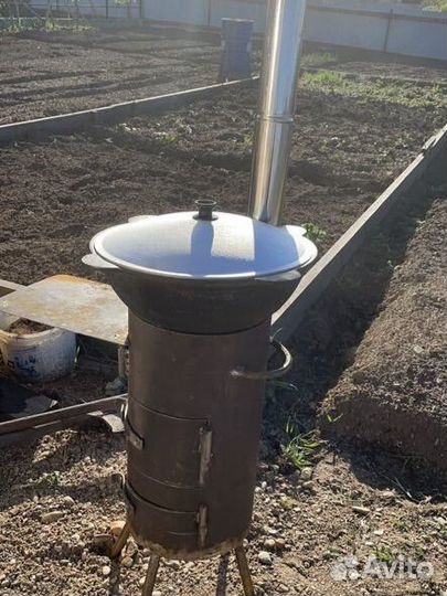 Печь под казан