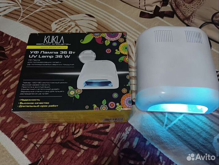 Уф лампа для ногтей бу