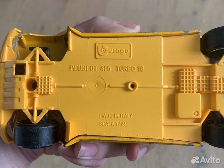 Модель Peugeot 405 turbo 16. Масштаб 1/24,№ 203