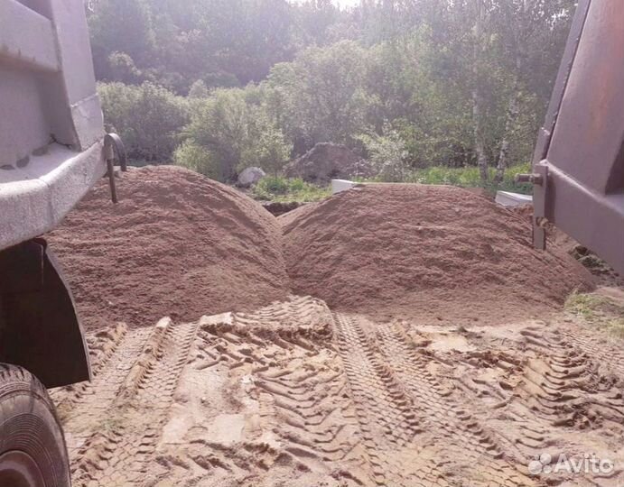 Карьерный песок с доставкой