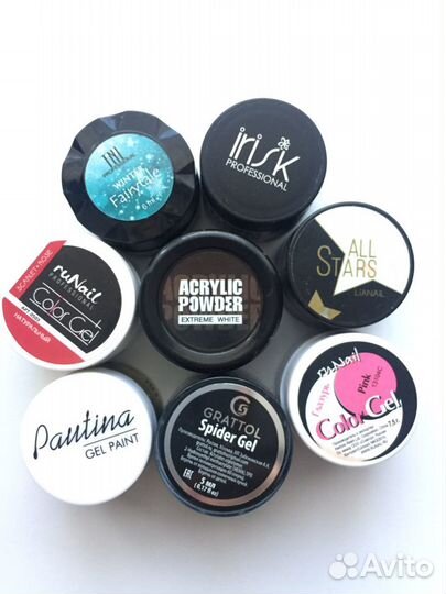 Гель-краски для маникюра, педикюра