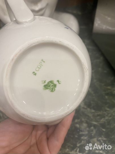 Чайник заварочный фарфоровый СССР