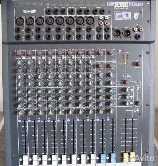 Микшерный пульт Soundcraft Spirit Folio F1 16.2 UK