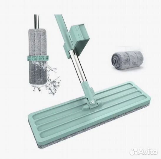 Швабра с отжимом для уборки disposable MOP