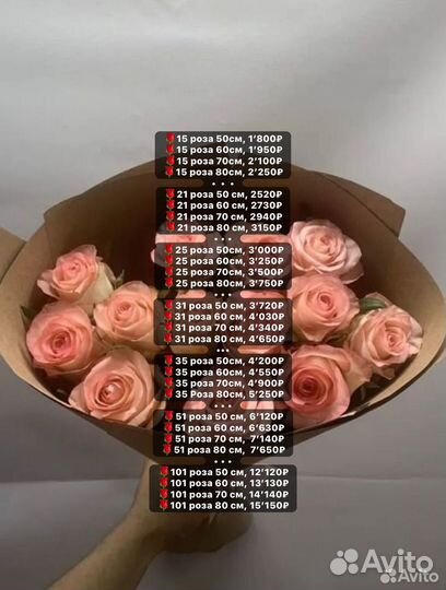 Цветы розы и букеты с доставкой 24 часа