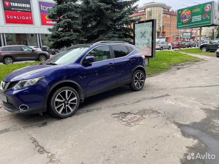 Nissan Qashqai 2.0 CVT, 2015, 55 000 км