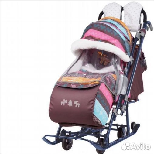 Санки коляска ника