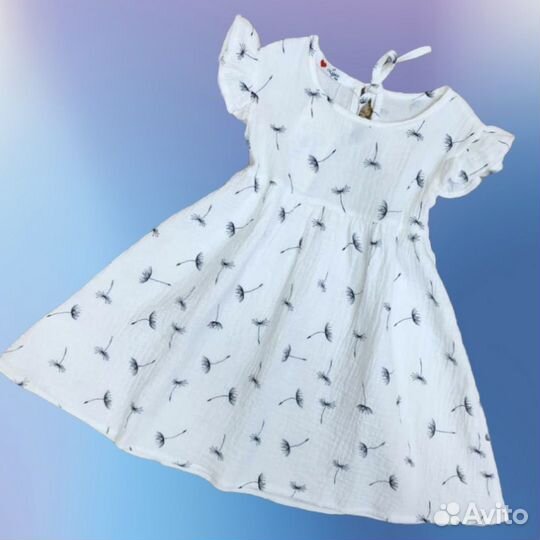 Новая Детская одежда для девочек платье