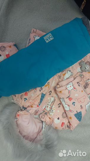 Зимний комбинезон для девочки 80 batik