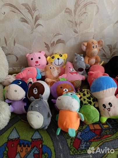 Мягкие игрушки пакетом