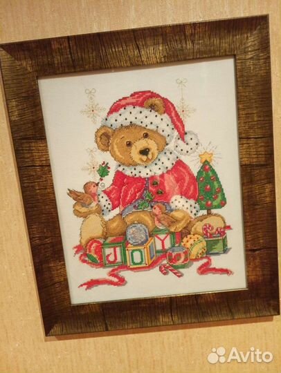 Картина вышитая крестом