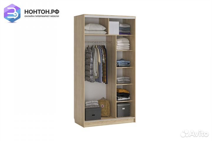 Шкаф-купе Рио 7-600 18 дуб сонома