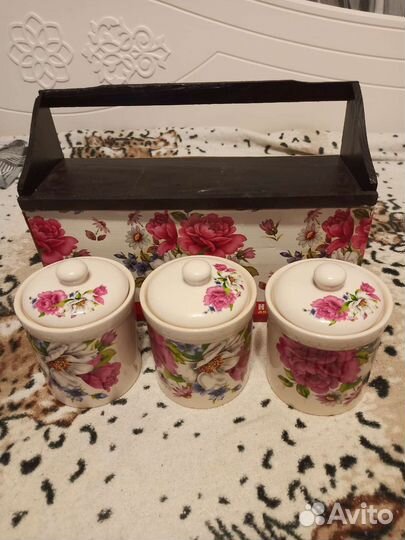 Набор банок для сыпучих продуктов