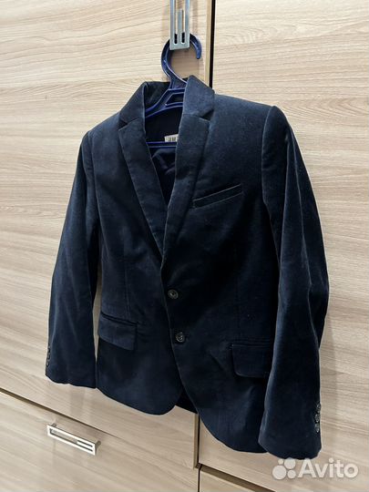 Пиджак бархатный H&M