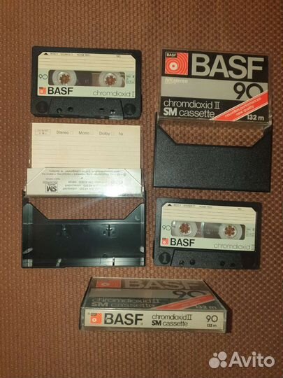 Аудиокассета basf crom