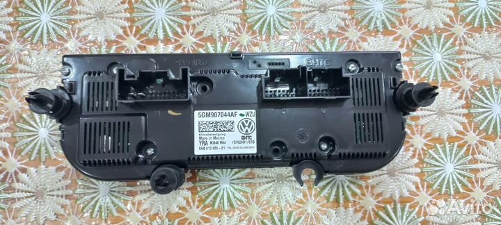 Блок управления климат-контролем volkswagen
