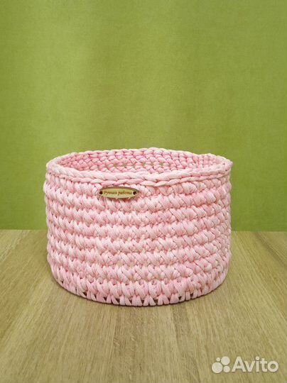 Корзинка из полиэфирного шнура