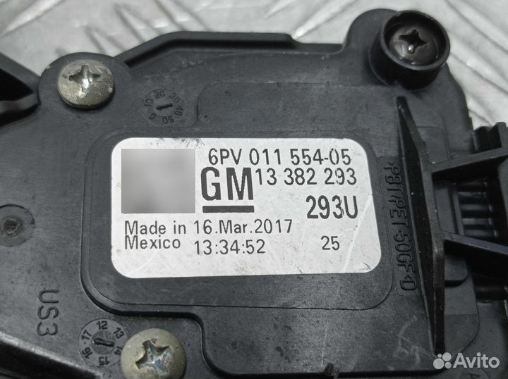 Педаль газа для Chevrolet Equinox 3 13382293