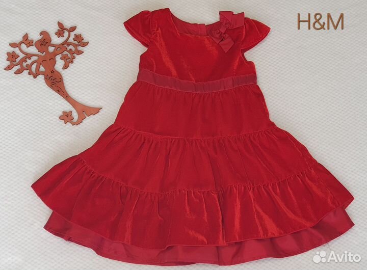 Платье H&M mothercare 110 116