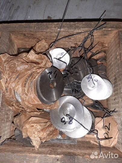 Фрезы отрезные, прорезные