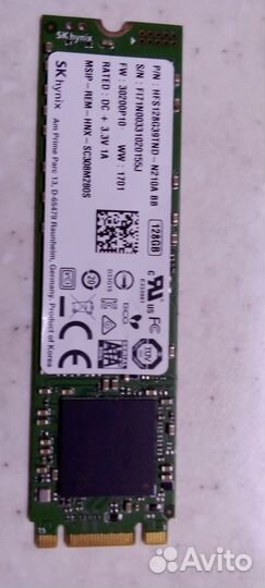 Ssd m2 nvme 128gb