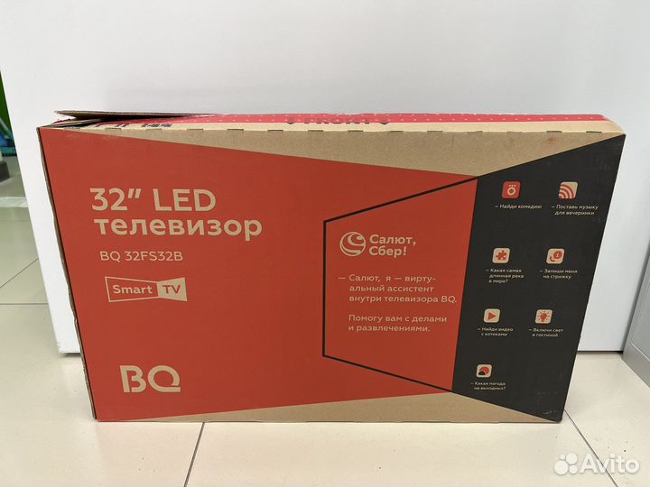 Телевизор BQ 32FS32B новый