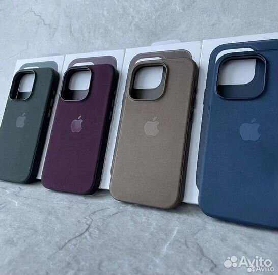 Чехол на iPhone FineWoven Case iPhone 15 Pro/ Max