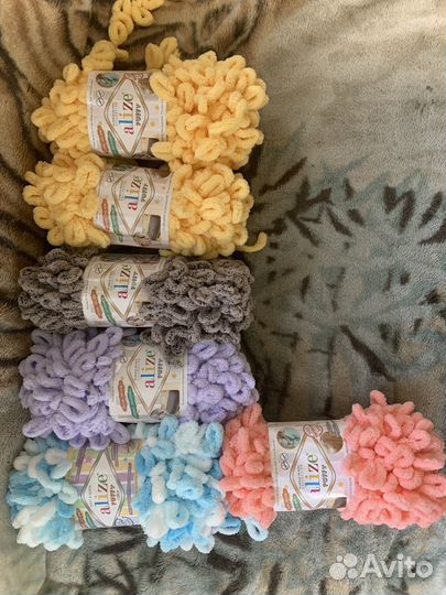 Пряжа alize puffy