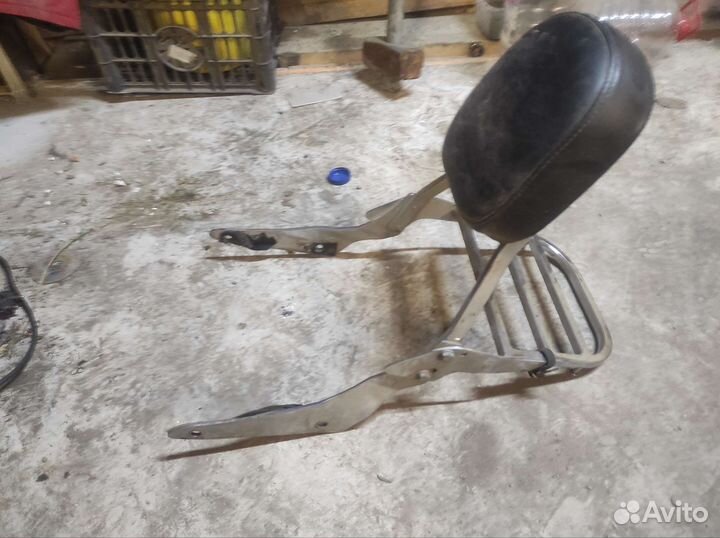 Спинка пассажира с багажником honda shadow vt750