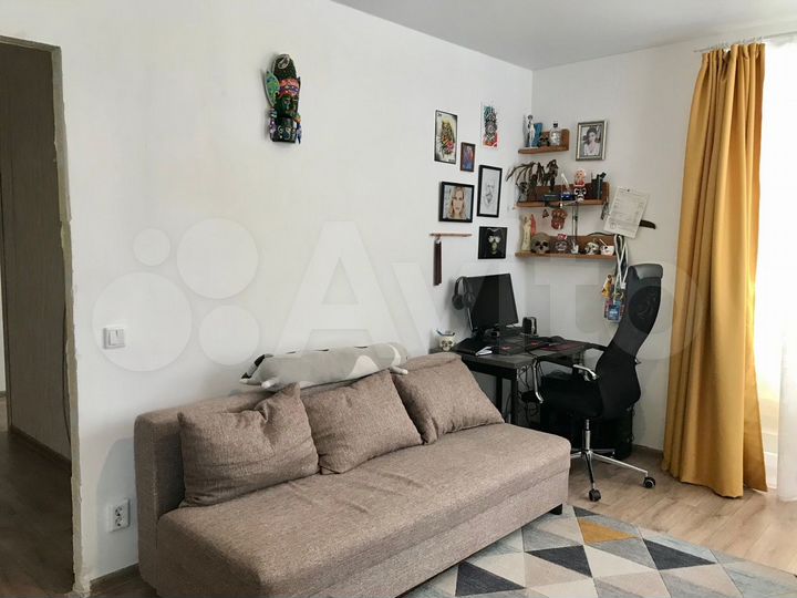 2-к. квартира, 46,6 м², 3/10 эт.