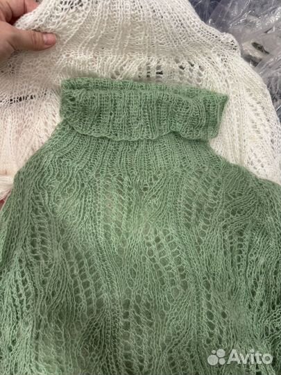 Свитера паутинки шерстяные