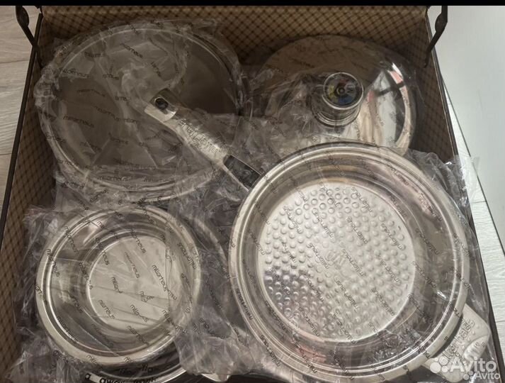 Набор кастрюль из нержавеющей стали