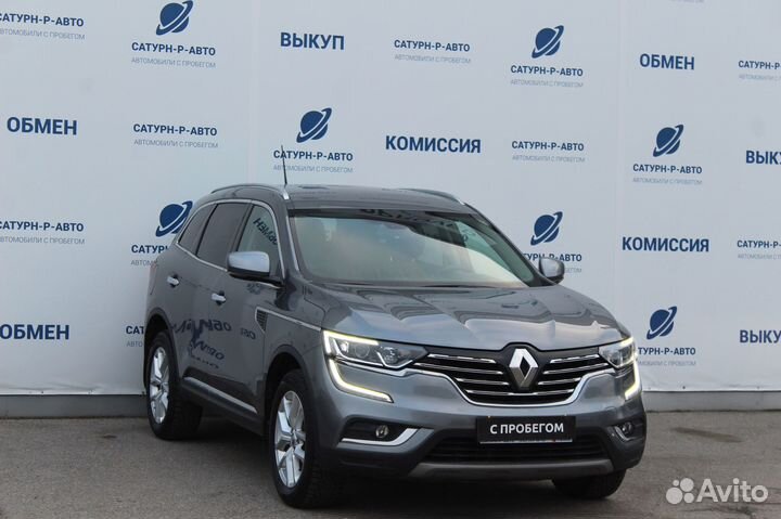 Renault Koleos 2.0 CVT, 2017, 78 000 км