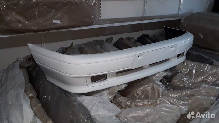 Бампер в цвет любой передний ваз 2113-14-15 с птф