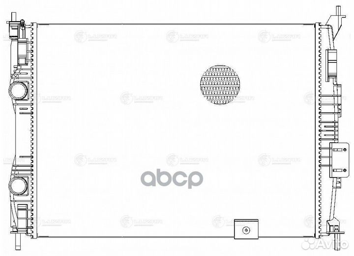 Радиатор охлаждения для а/м Nissan Qashqai (06