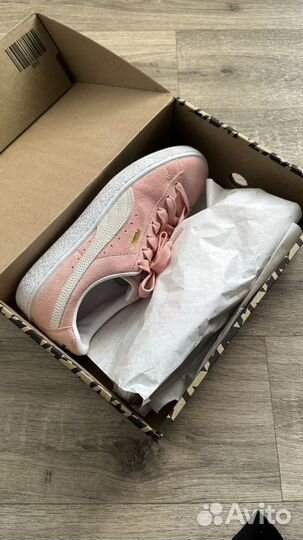 Кеды женские puma замшевые