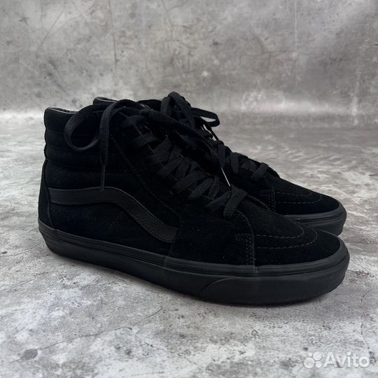 Кеды Vans Skate Hi High Full Black Оригинал 43