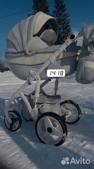 Продам коляску Adamex Monte Carbon 3 в 1