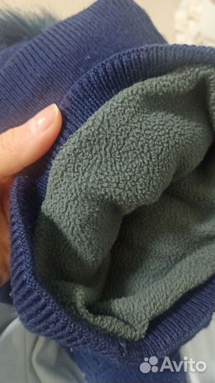 Комплект шапка и снуд для мальчика