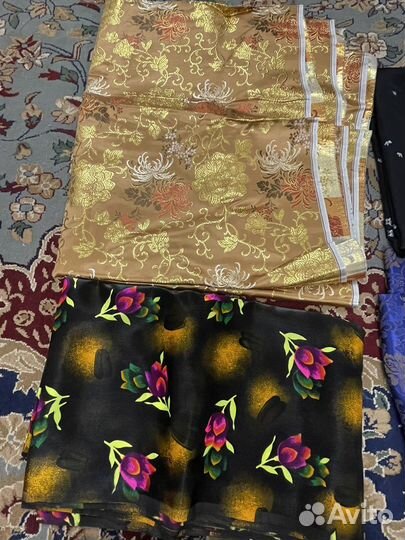 Ткани: кристалл, шелк