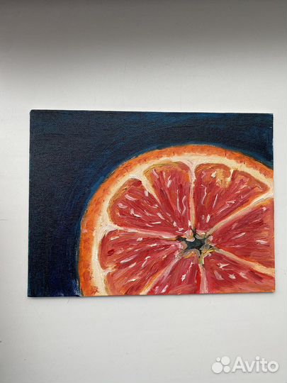 Картина маслом холст на картоне