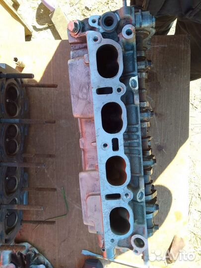 Головка блока цилиндра гбц Тойота, в сборе