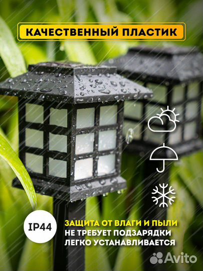 Светильник уличный на солнечных батареях