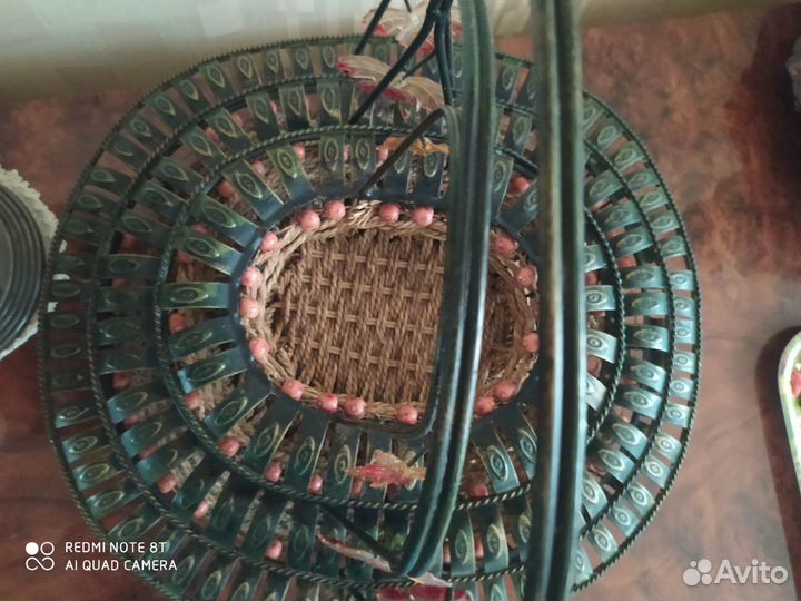 Вазы/ Корзины для фруктов Индонезия, 3в1, (3шт), h