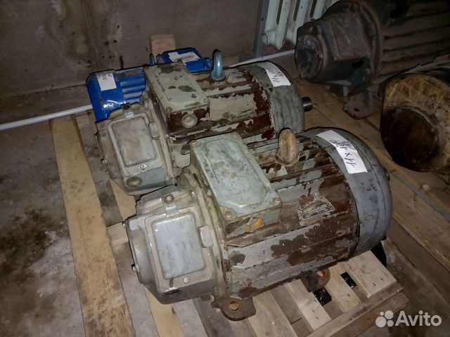 Крановый электродвигатель мтн311-6 11кВт, 900об
