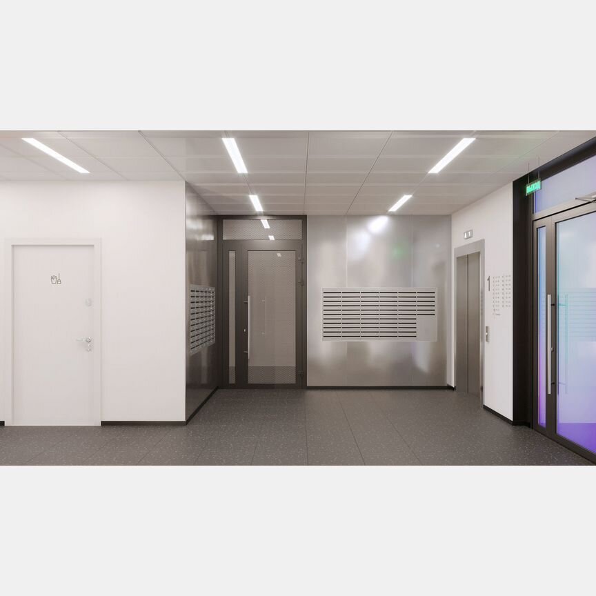 2-к. квартира, 45,7 м², 9/9 эт.